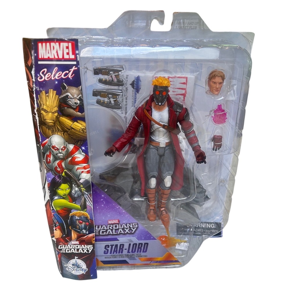 Marvel Select Star-Lord Guardians of the Galaxy Action Figure Diamond Select New
